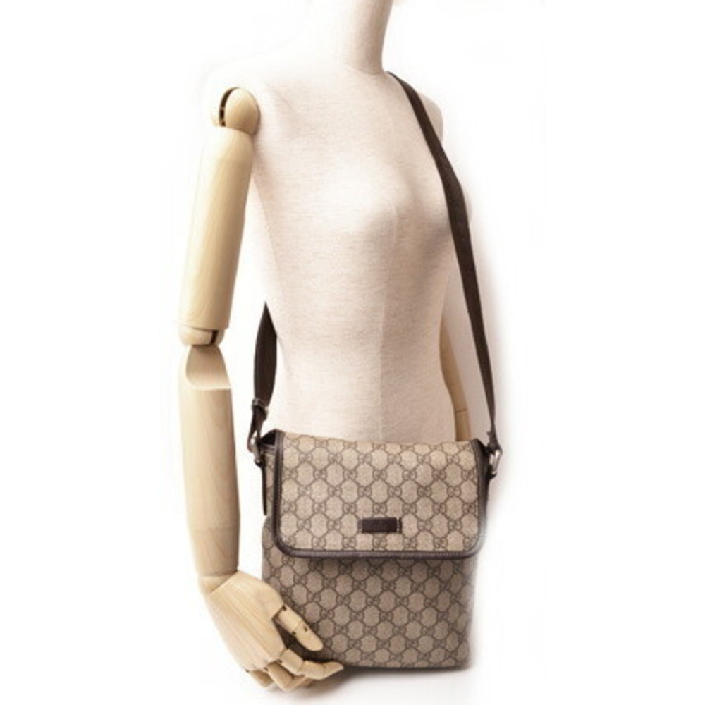 Gucci Shoulder Bag GG Plus Brown Beige - Picture 9 of 9